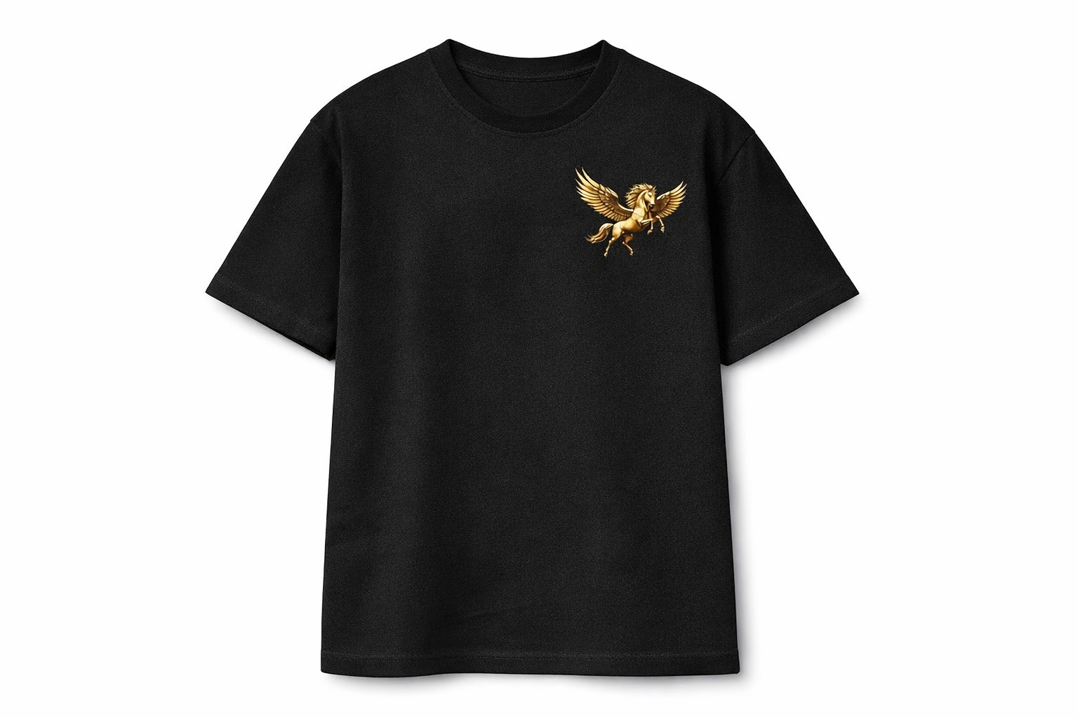 CULTURE PEGASUS — Ascension Tee (Black/Gold)