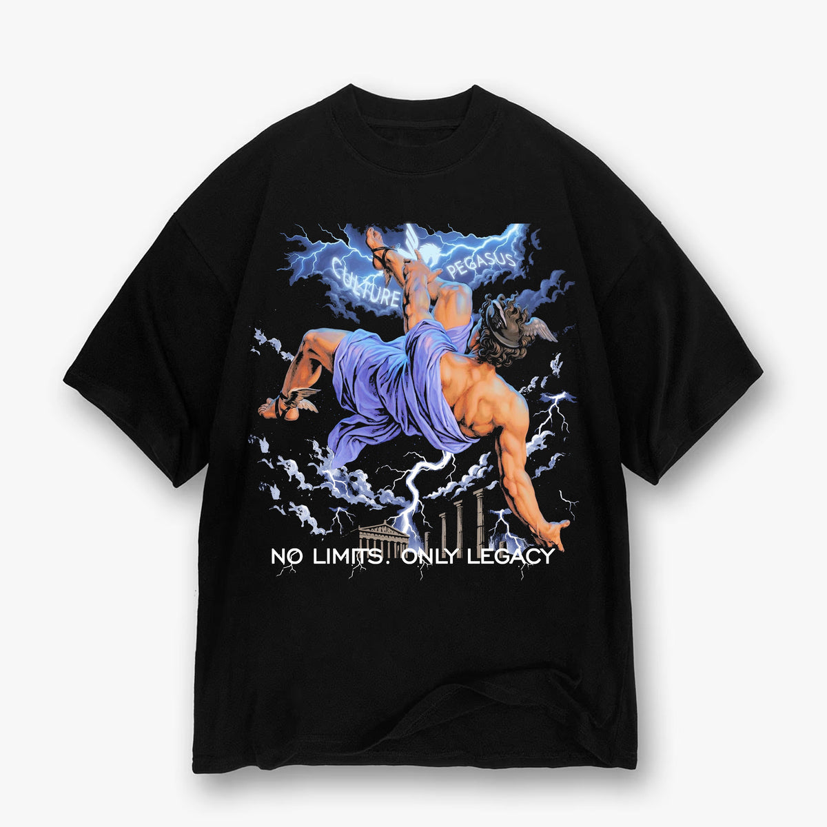 HERMES LEGACY TEE – BLACK