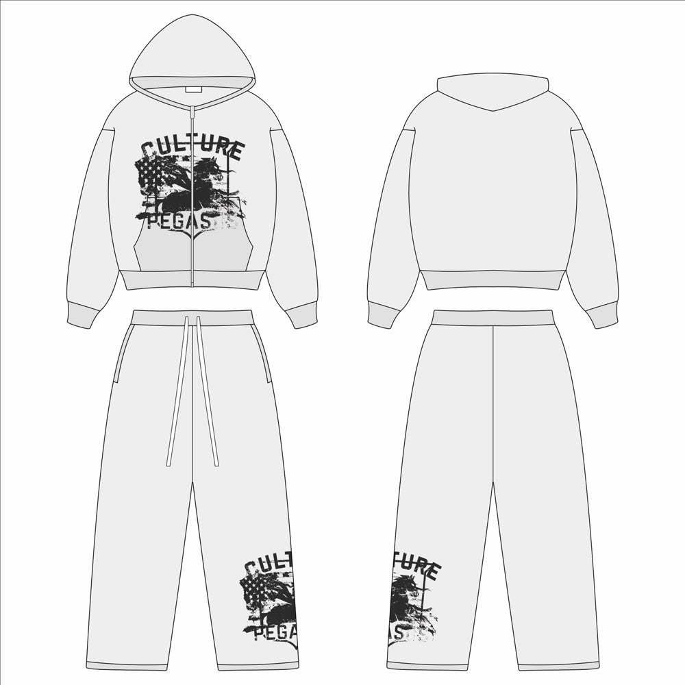 Culture Pegasus Tracksuit – Grey
